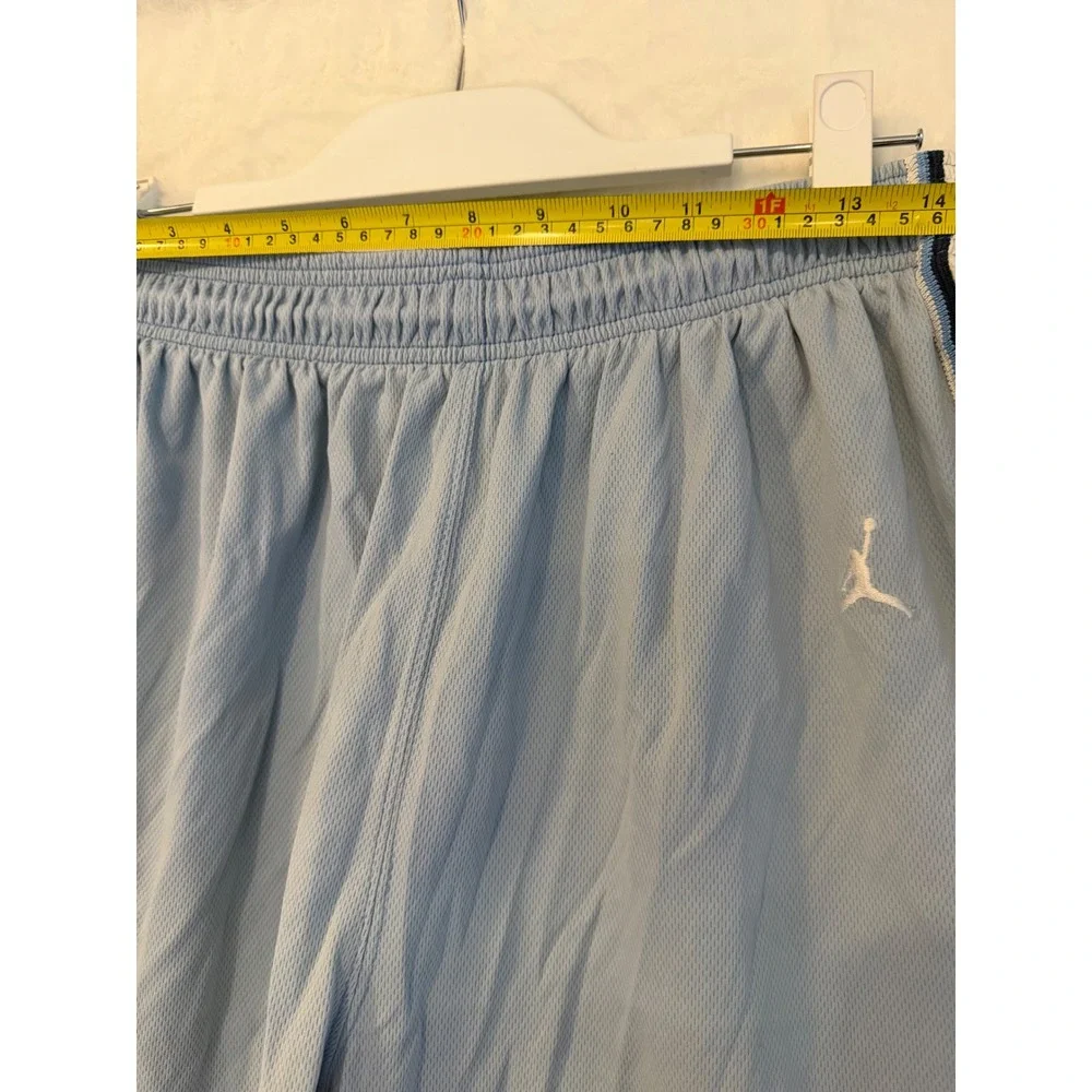 Jordan North Carolina Tar Heels Argyle Basketball Shorts University Blue Mens L